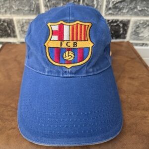 Nike Kids Blue FC Barcelona Cap One Size